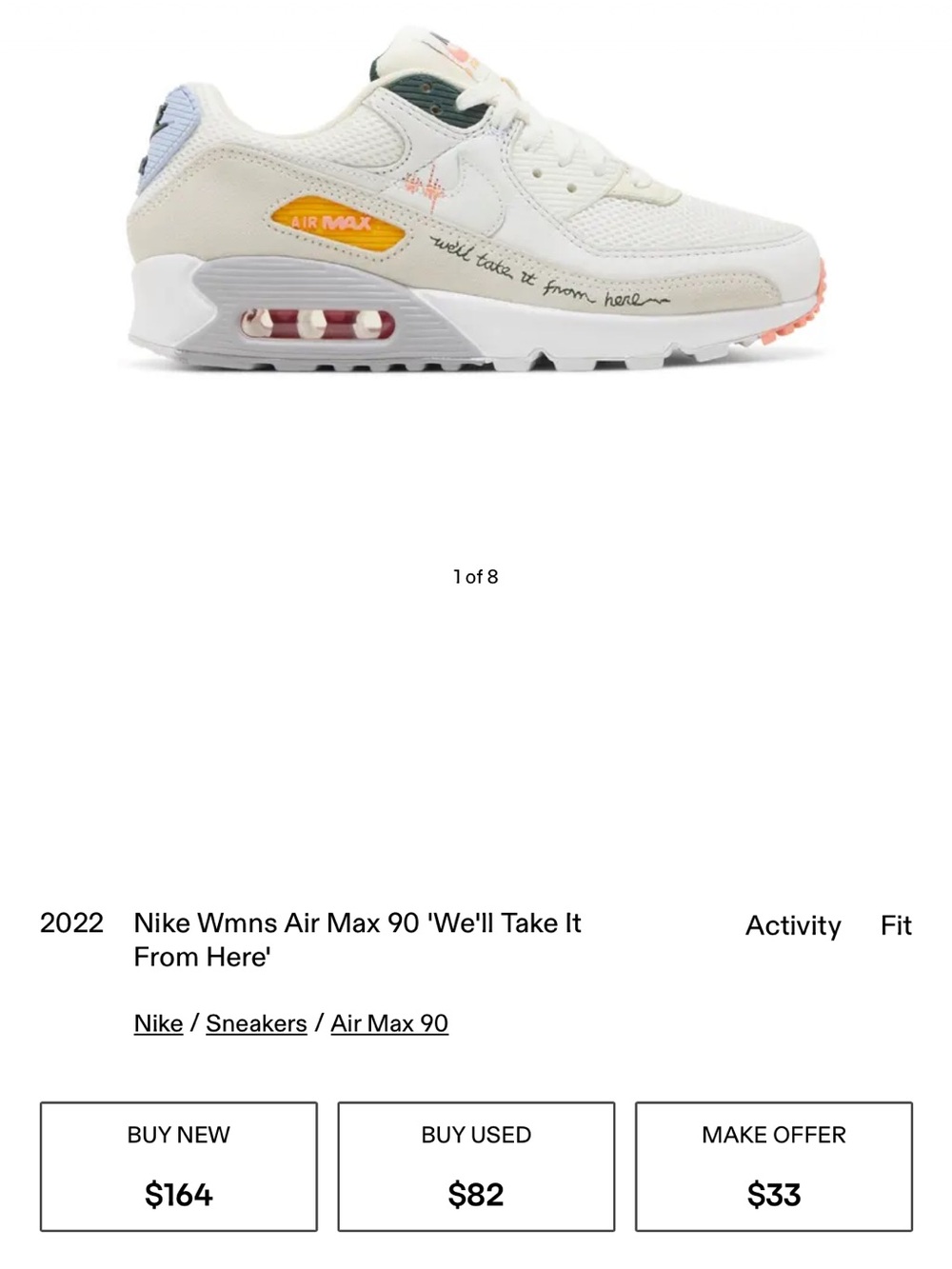 Nike Wmns Air Max 90 'We'll Take It From Here'